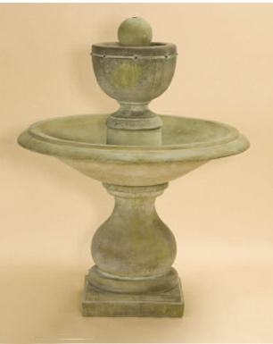  Garden Fountain, Cast Stone Garden Fountain